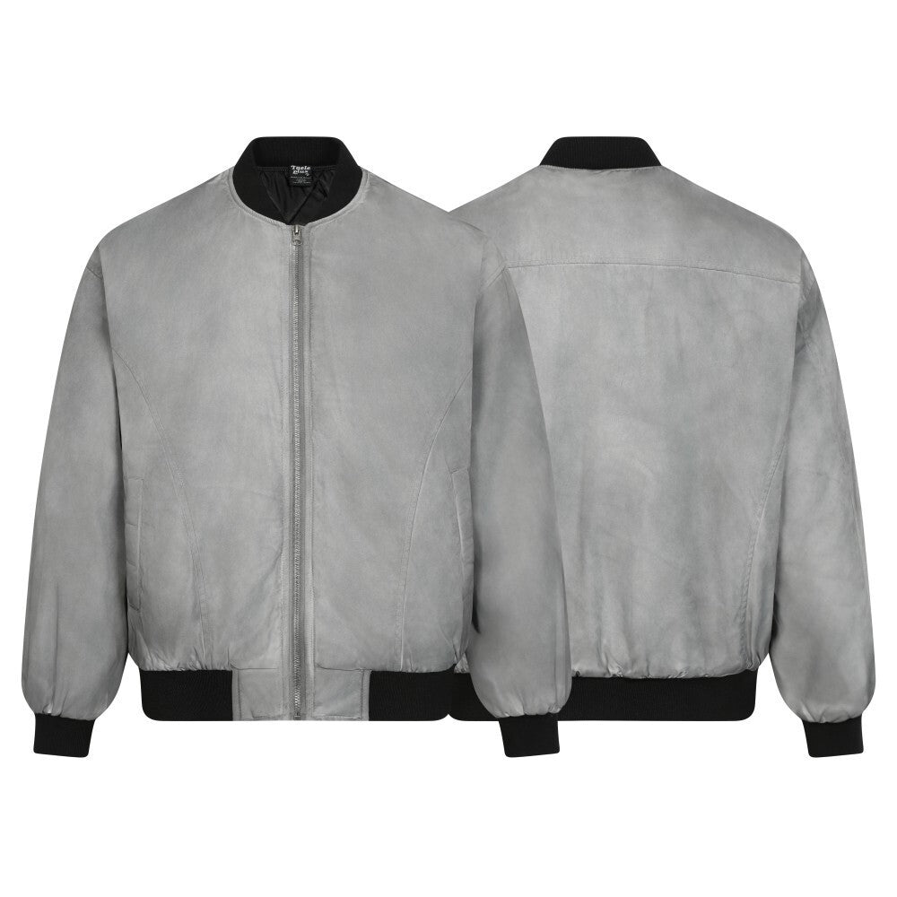 Vintage American Nylon Garment-Dyed Padded Bomber Jacket
