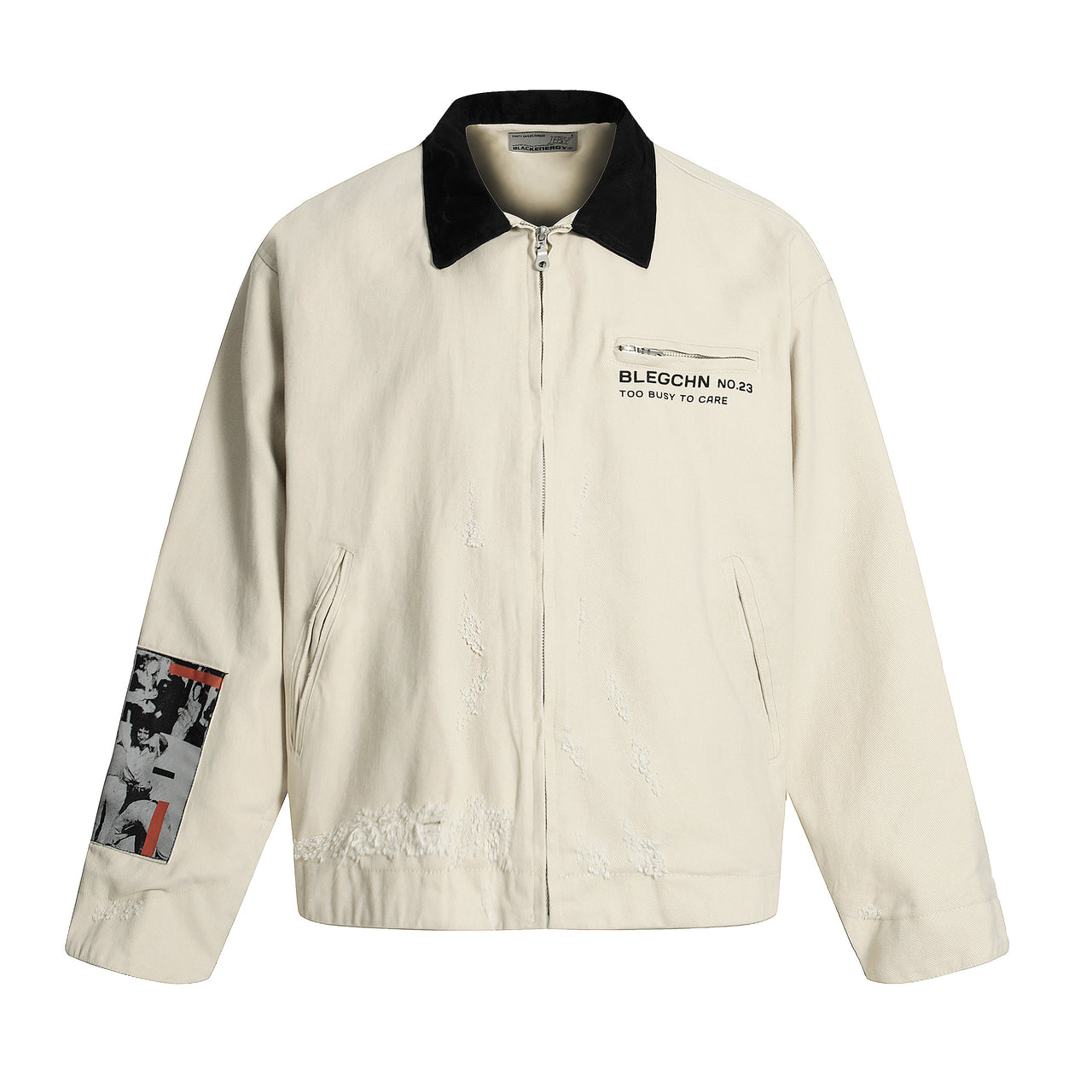 American Vintage Digital Print Denim Jacket