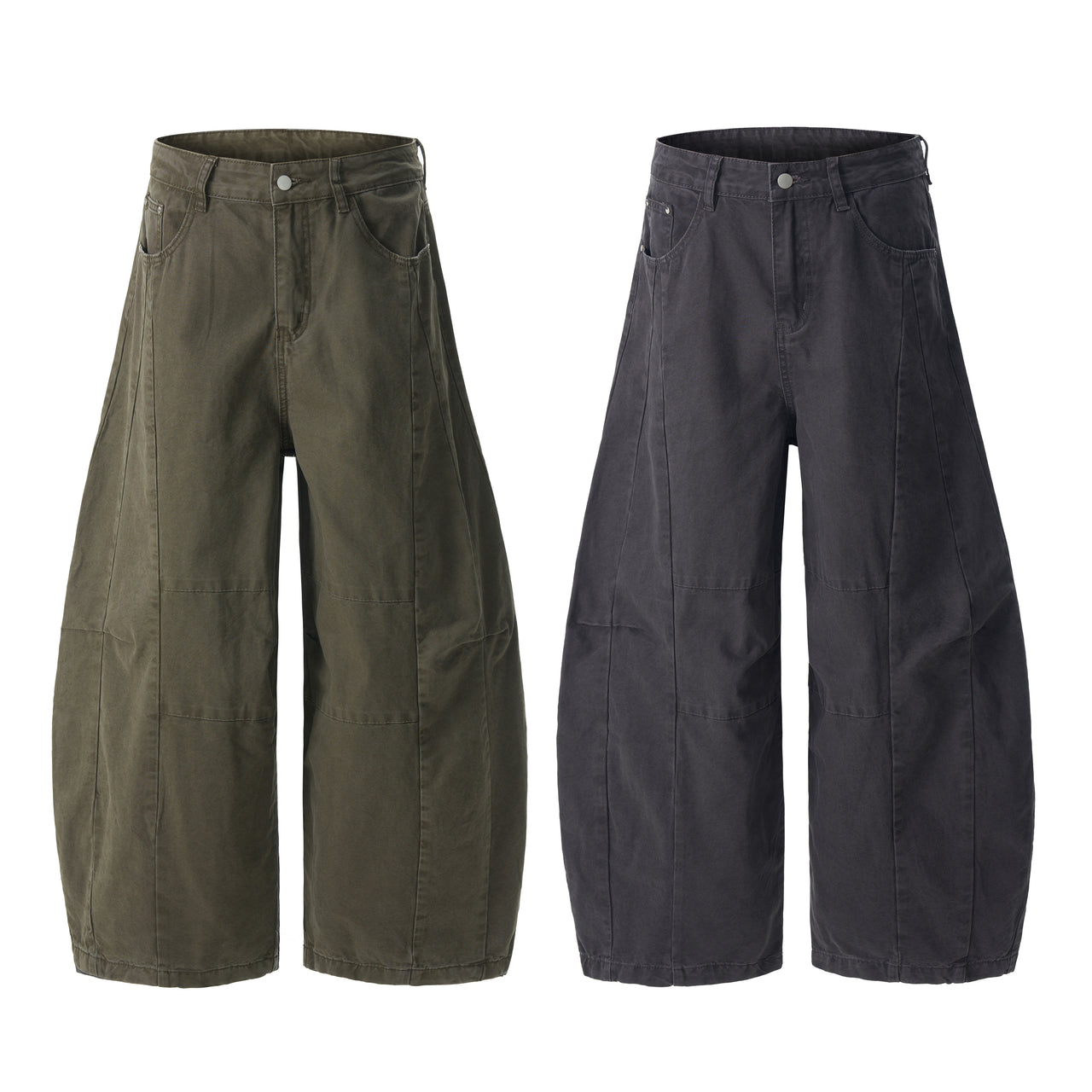 American High Street Curved Blade Casual Pants