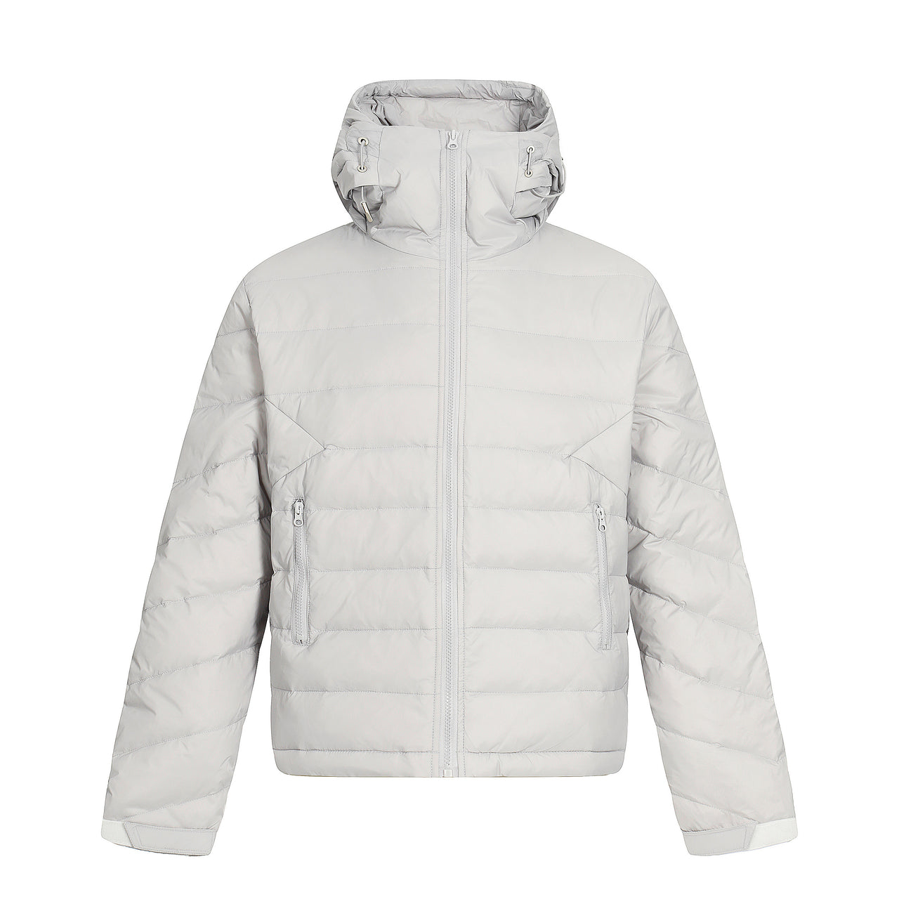 Vintage Minimalist Hooded Down Jacket