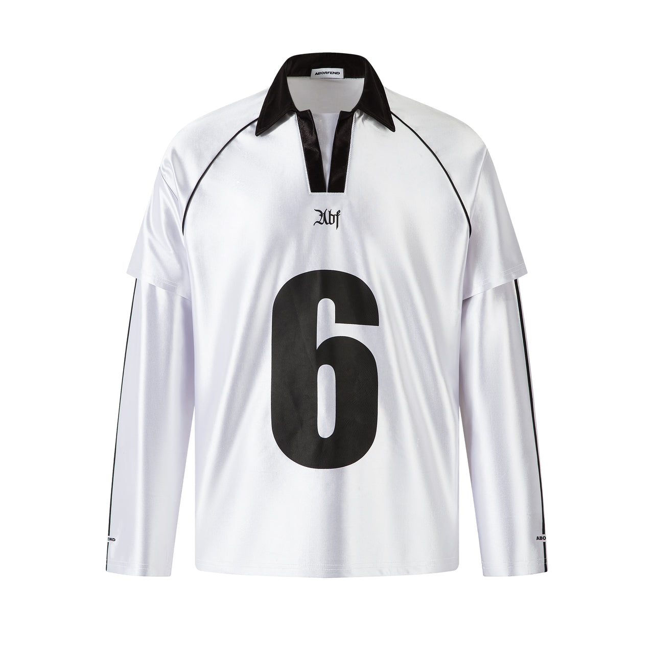 American Street Style Stretch Crystal Satin Sweatshirt