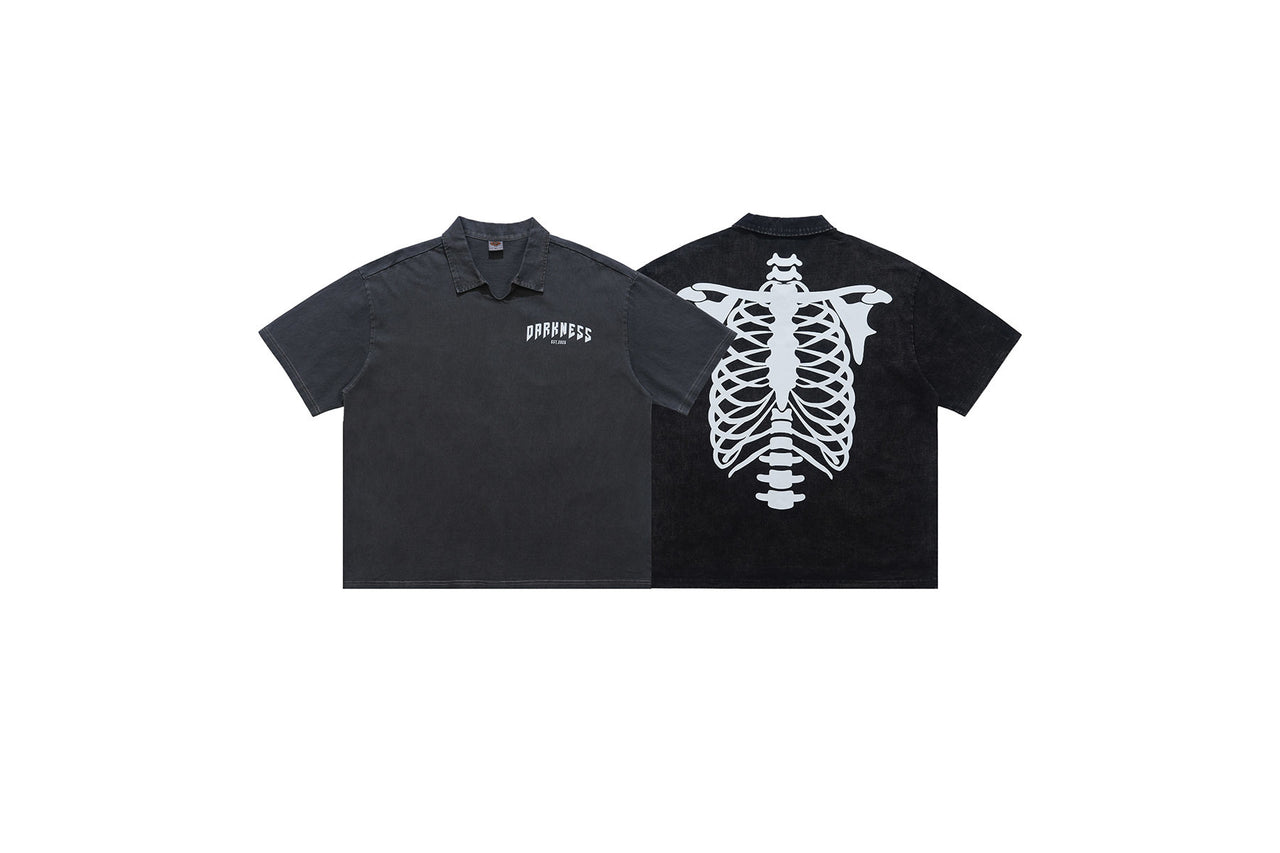 Omirad “Darkness Spine” Graphic Shirt