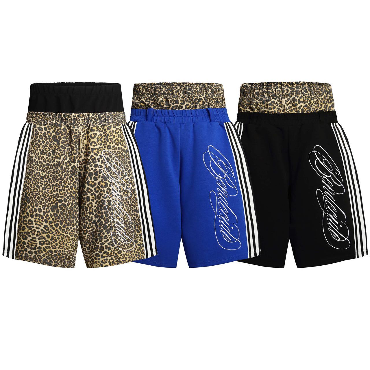 Omirad Leopard Waist Sport Shorts