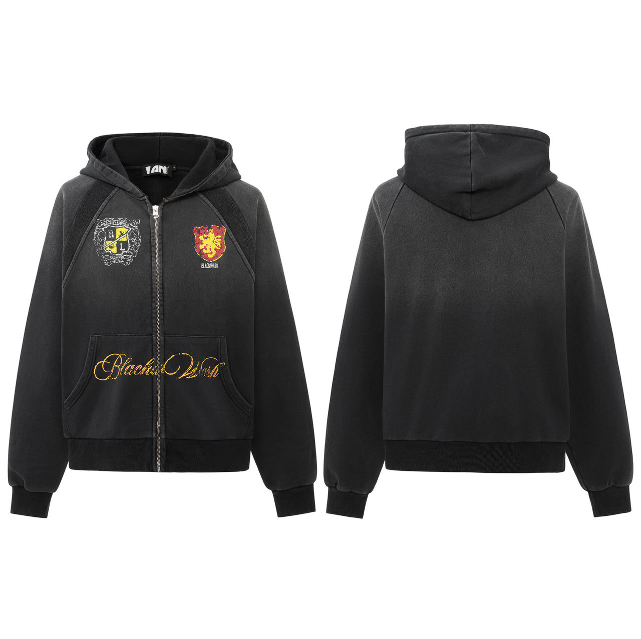 Vintage American Hip-Hop Street Loose-Fit Hoodie