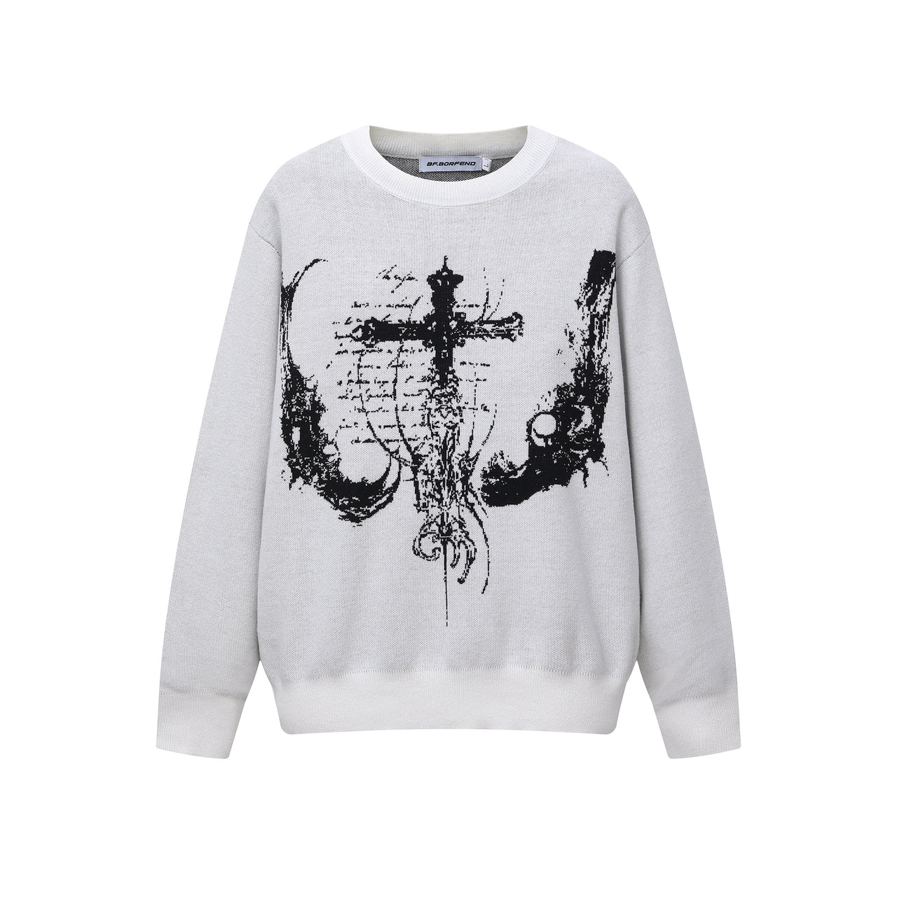 American Vintage Printed Sweater