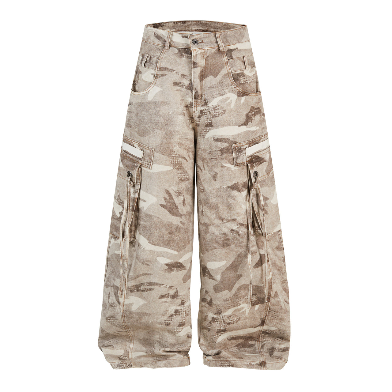Omirad Camo Wide-Leg Cargo Pants