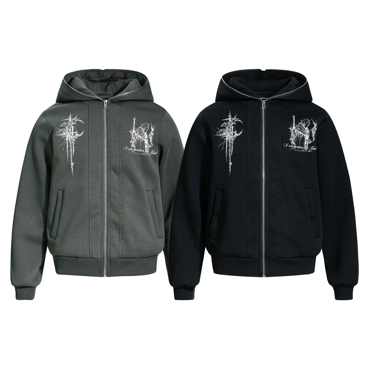 American Vintage Zip-Up Hoodie