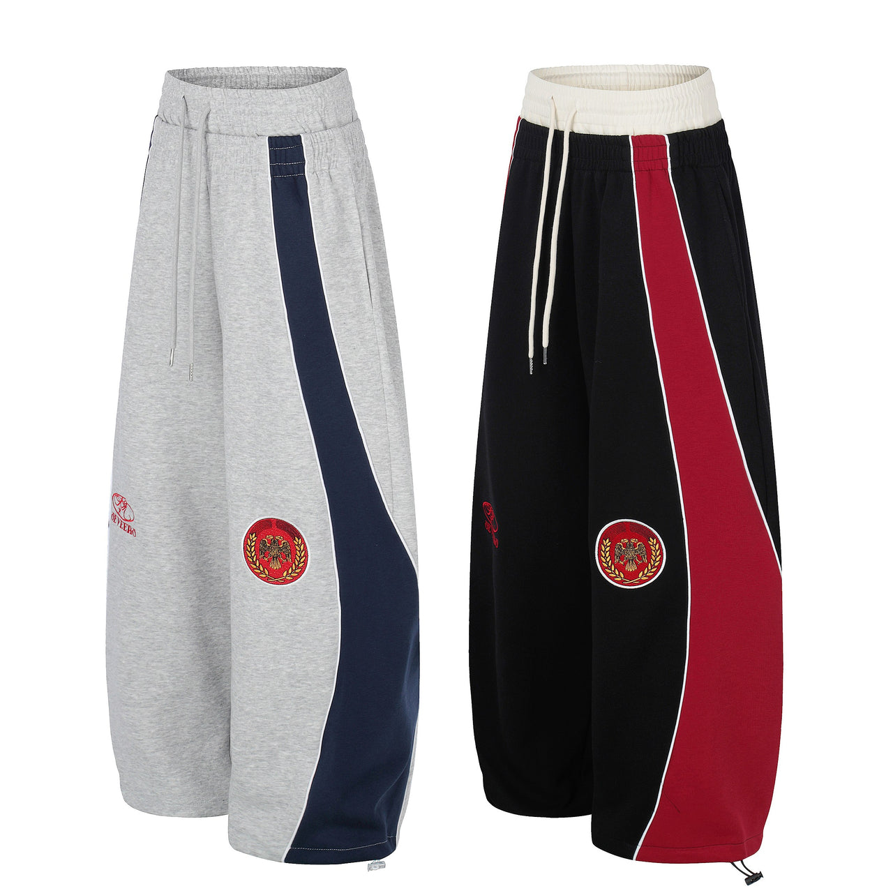 Omirad Retro Crest Panel Sweatpants