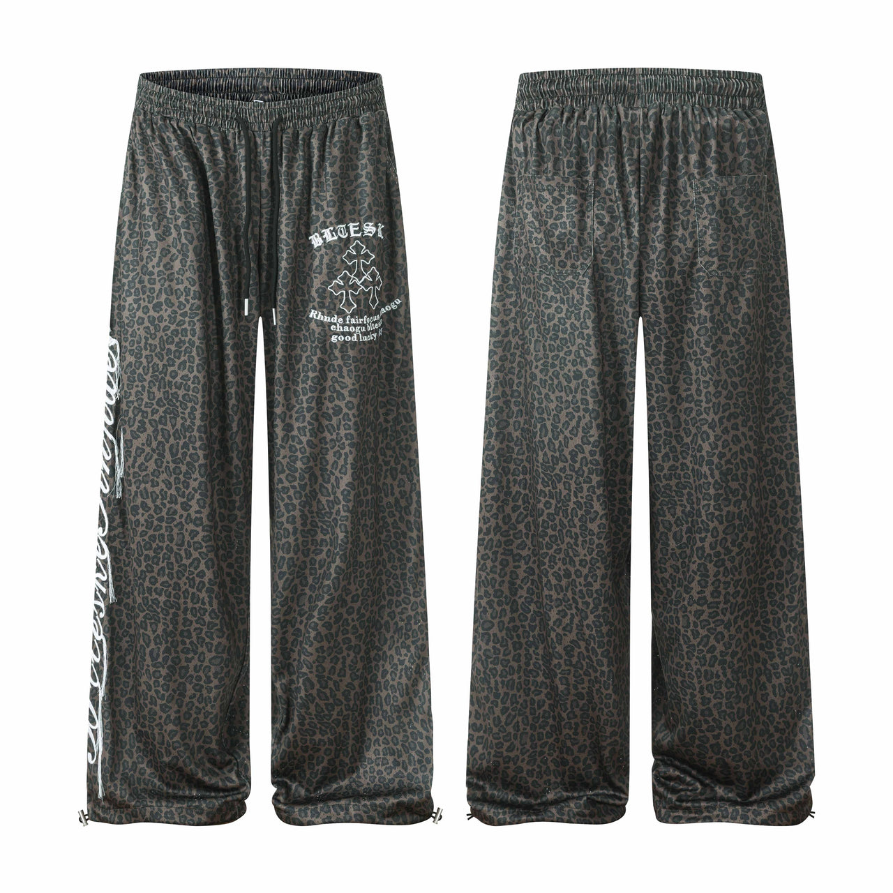Omirad Leopard Wash Sweatpants