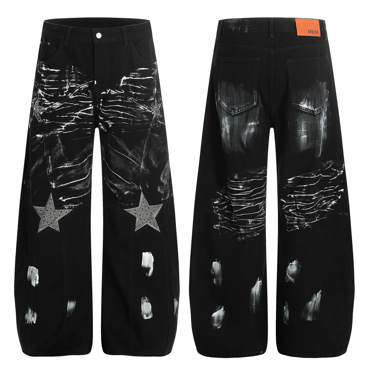 American Vintage Small Curved Heavy-Duty Jeans