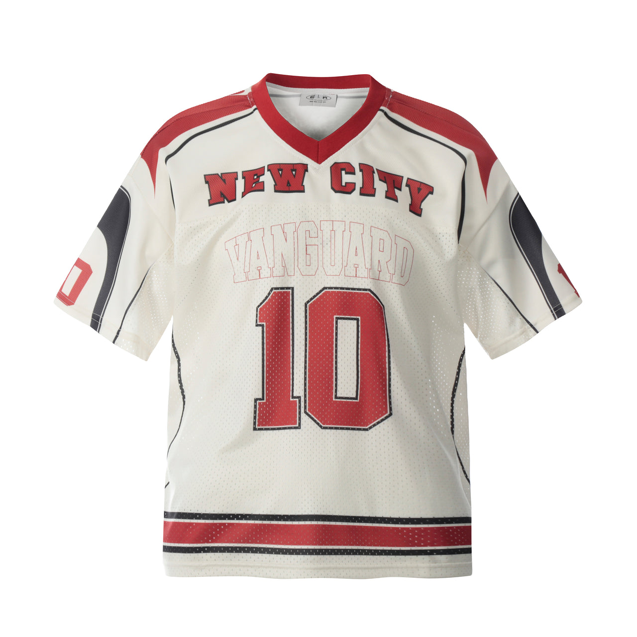 American Streetwear Mesh Digital Print Tee