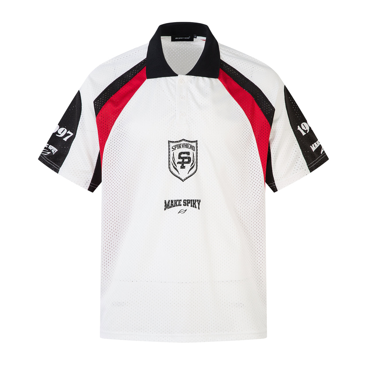 American Vintage Mesh Polo Tee