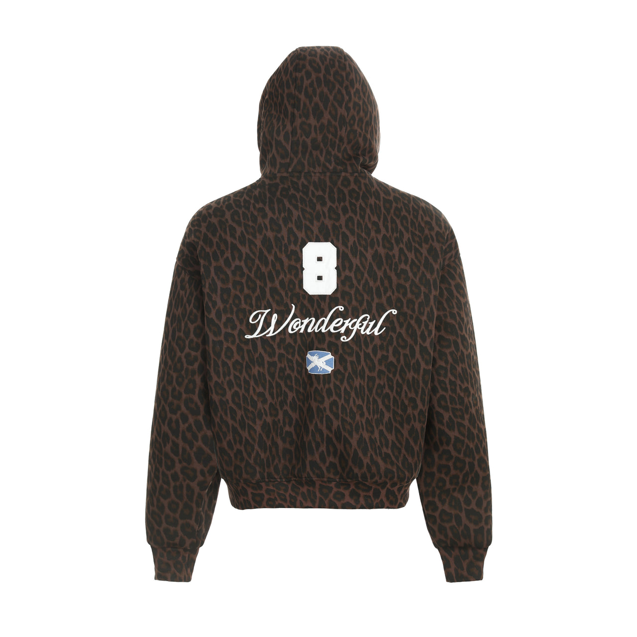 Omirad Leopard Crest Zip Hoodie