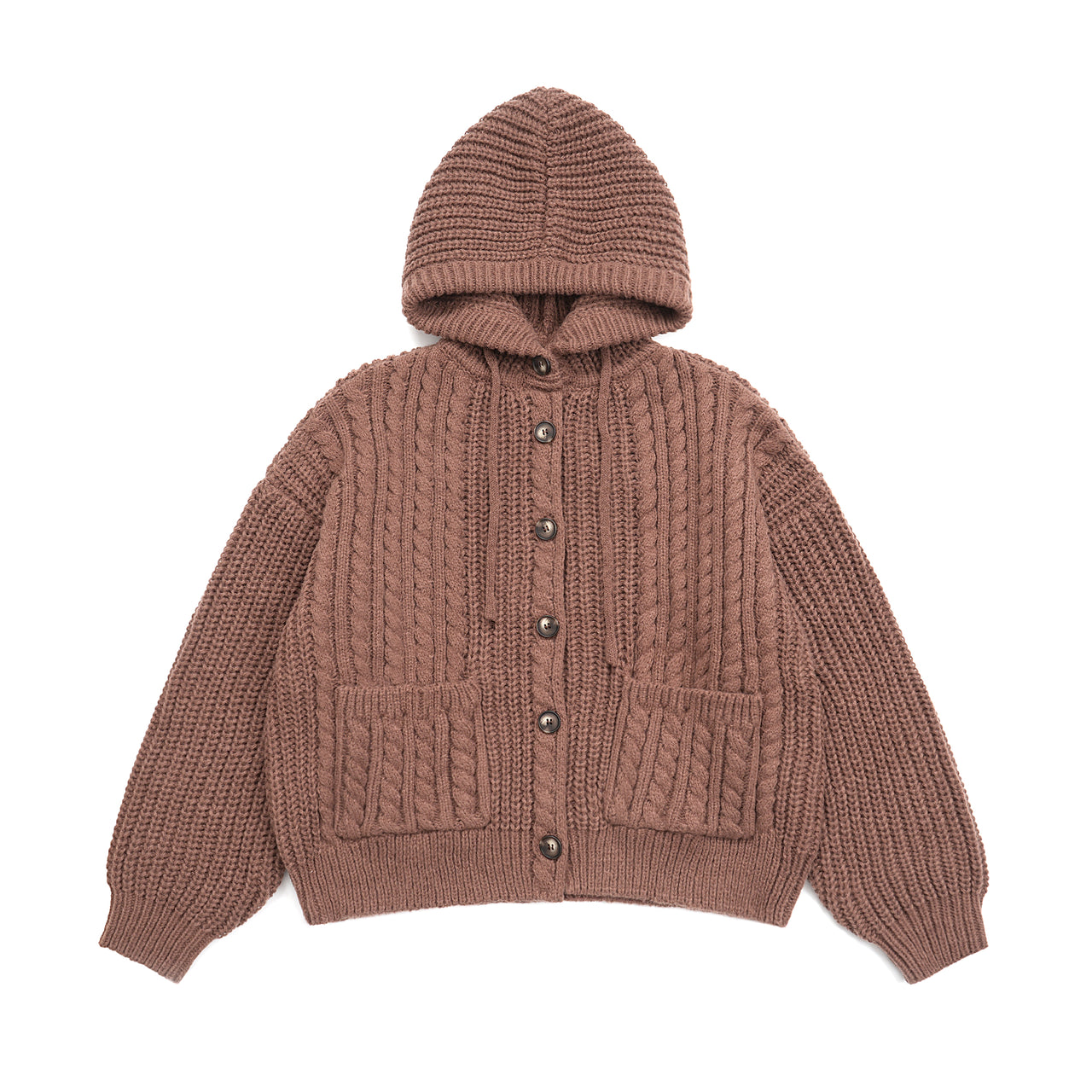 American Vintage Cardigan Hooded Sweater