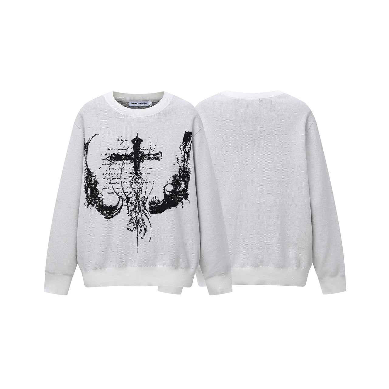 American Vintage Printed Sweater