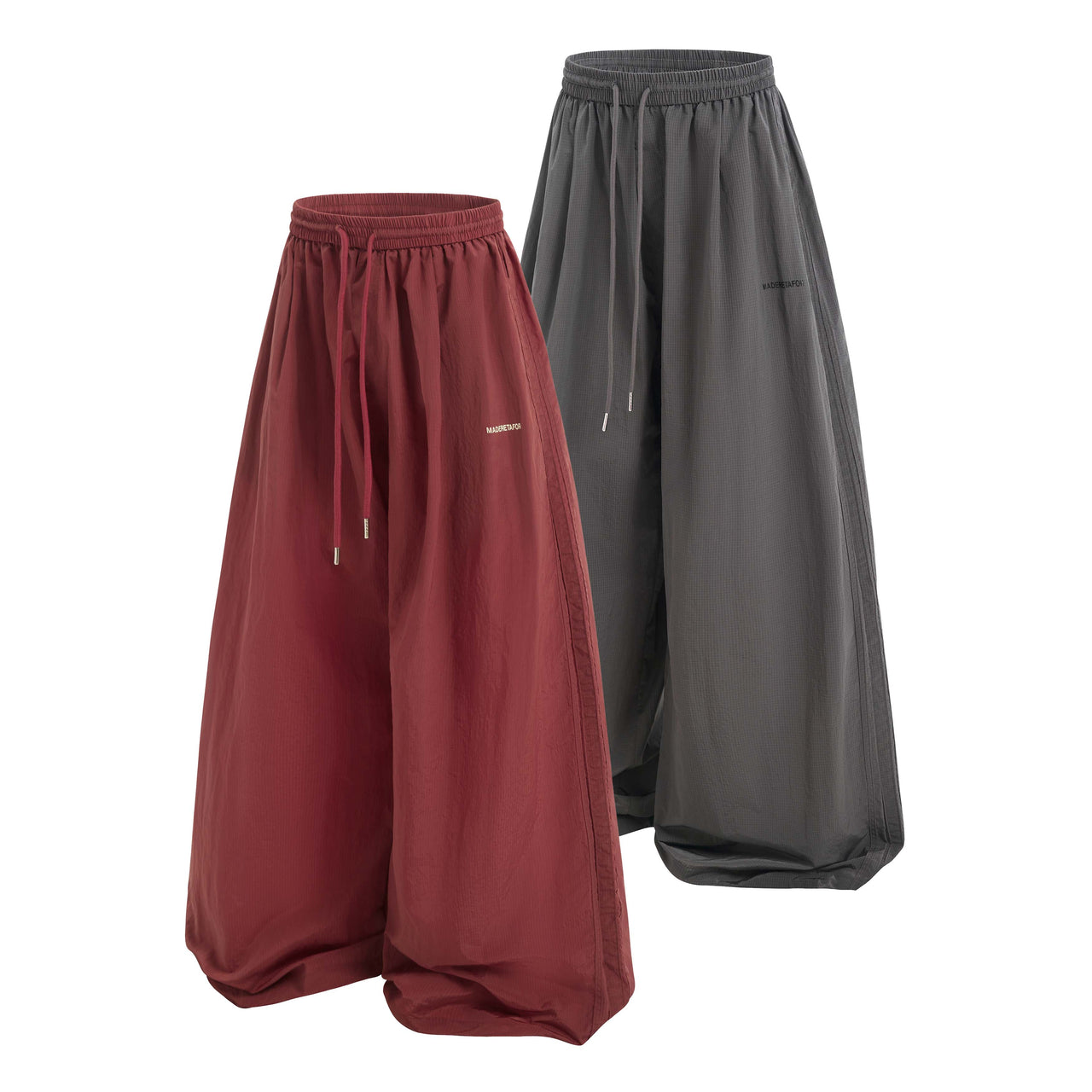 American Vintage Elastic Waist Casual Cargo Pants