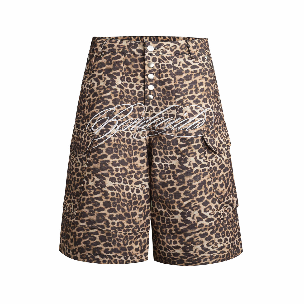 Omirad Leopard Cargo Shorts