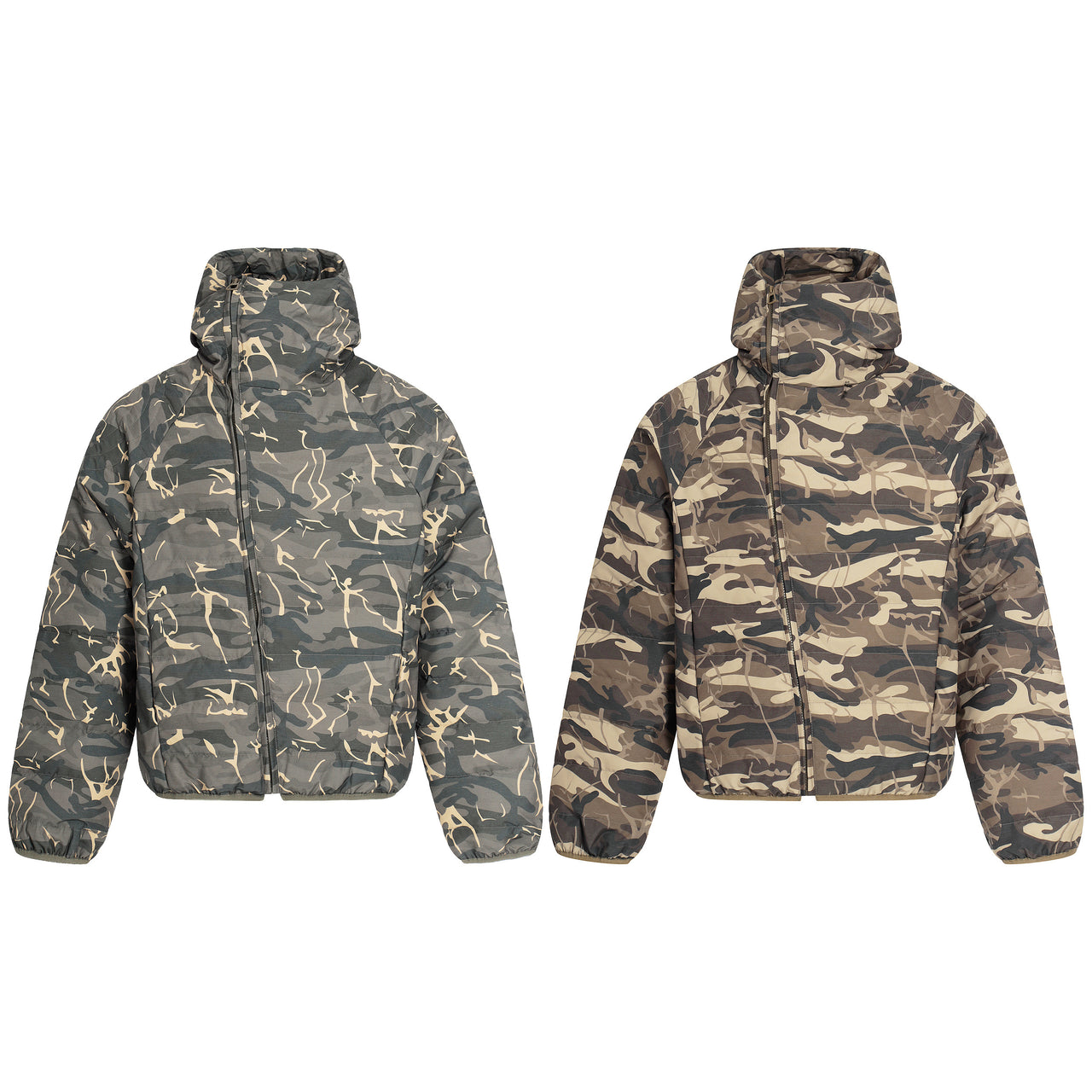 Omirad Camo Down Puffer Jacket