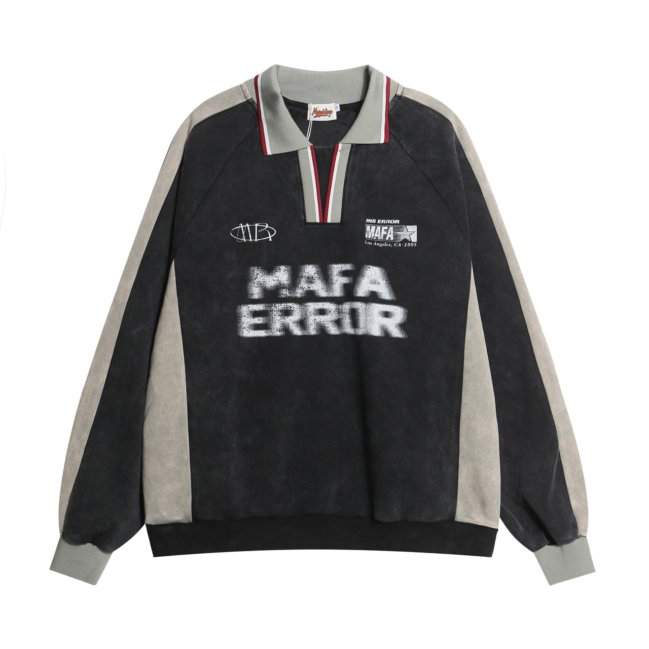 American Vintage Colorblock Sweatshirt