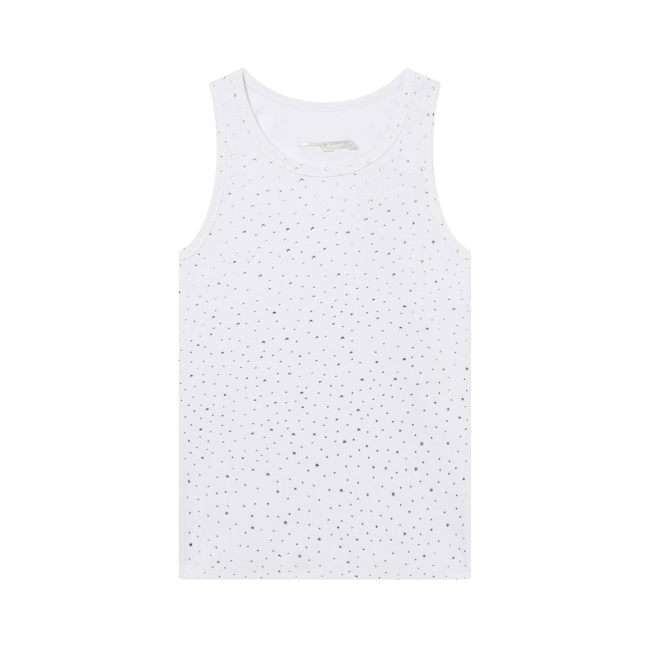 American Streetwear Statement Rhinestone Vest