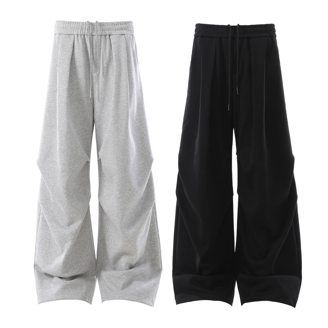 American Retro Pleated Relaxed Pants