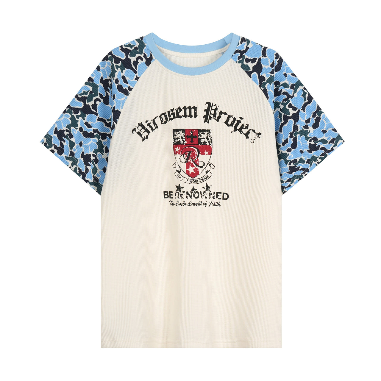 Omirad Camo Raglan Graphic T-Shirt