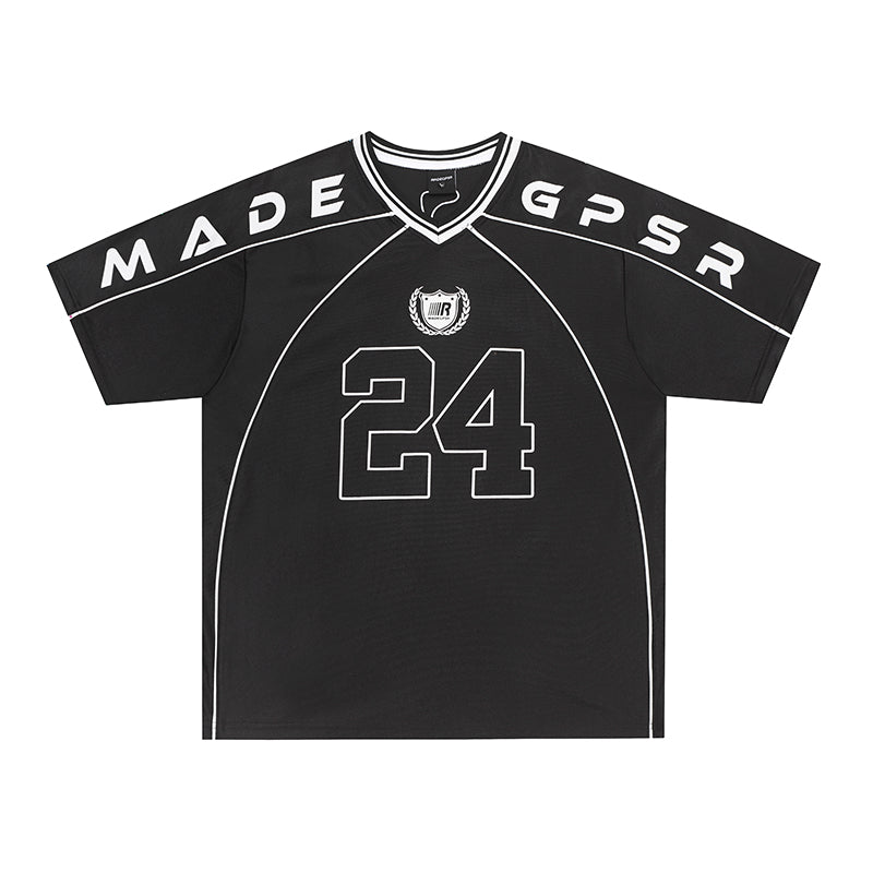 American Streetwear Digital Print Athletic Tee