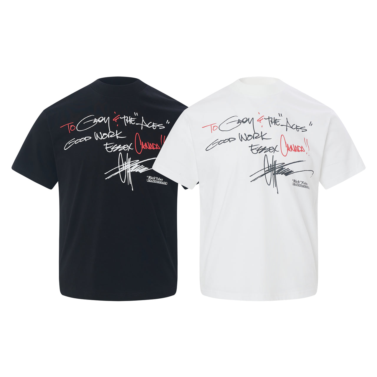 American Streetwear Letter Print Tee