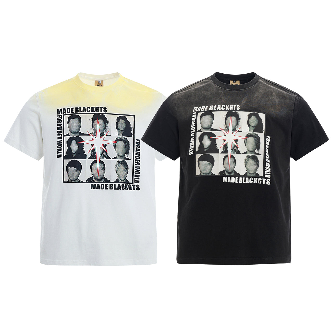American Hip-Hop Loose-Fit Tee