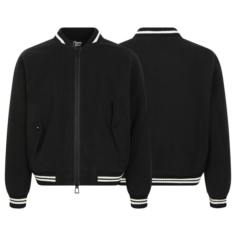 Streetwear Vintage Old-Money Varsity Padded Jacket