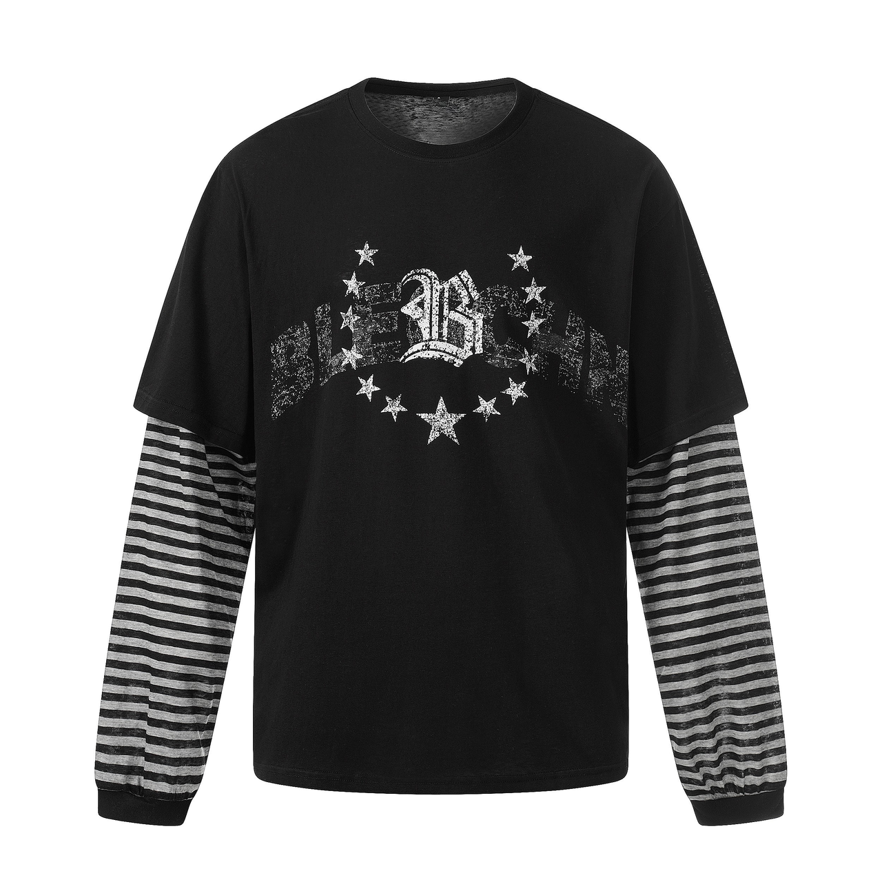 Omirad Layered Graphic Long Sleeve Tee