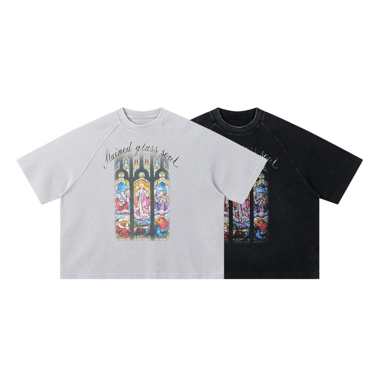 Omirad Stained Glass Graphic T-Shirt