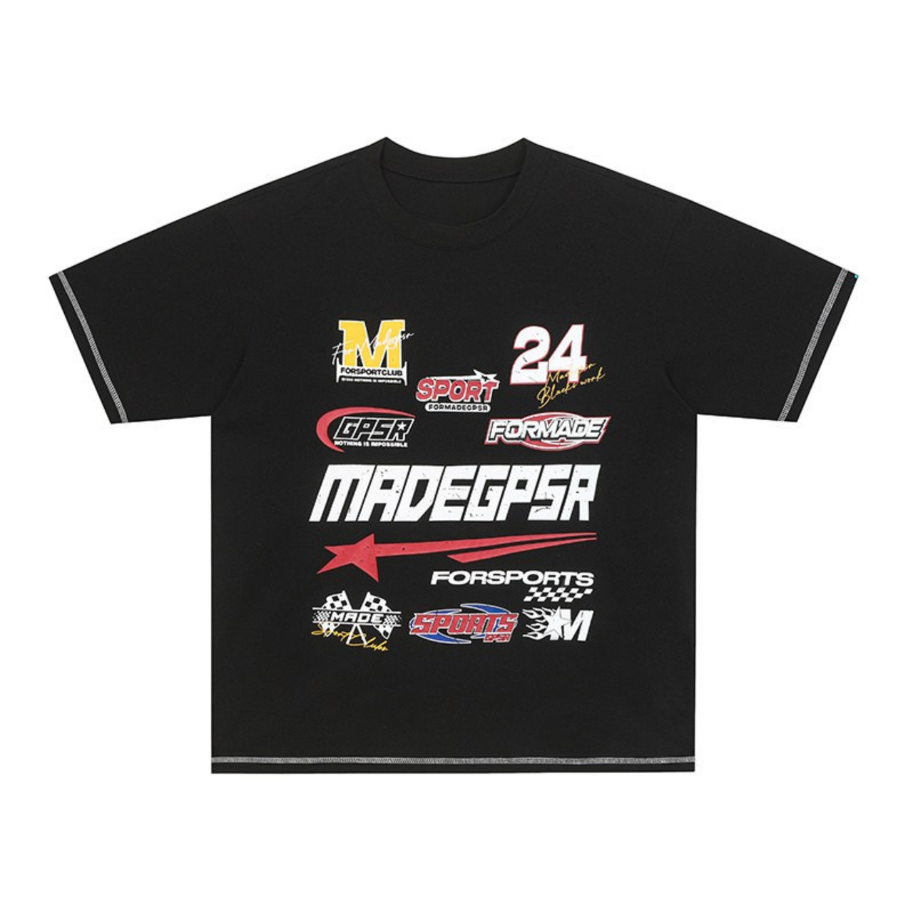 Omirad Racing Logo Cotton Tee