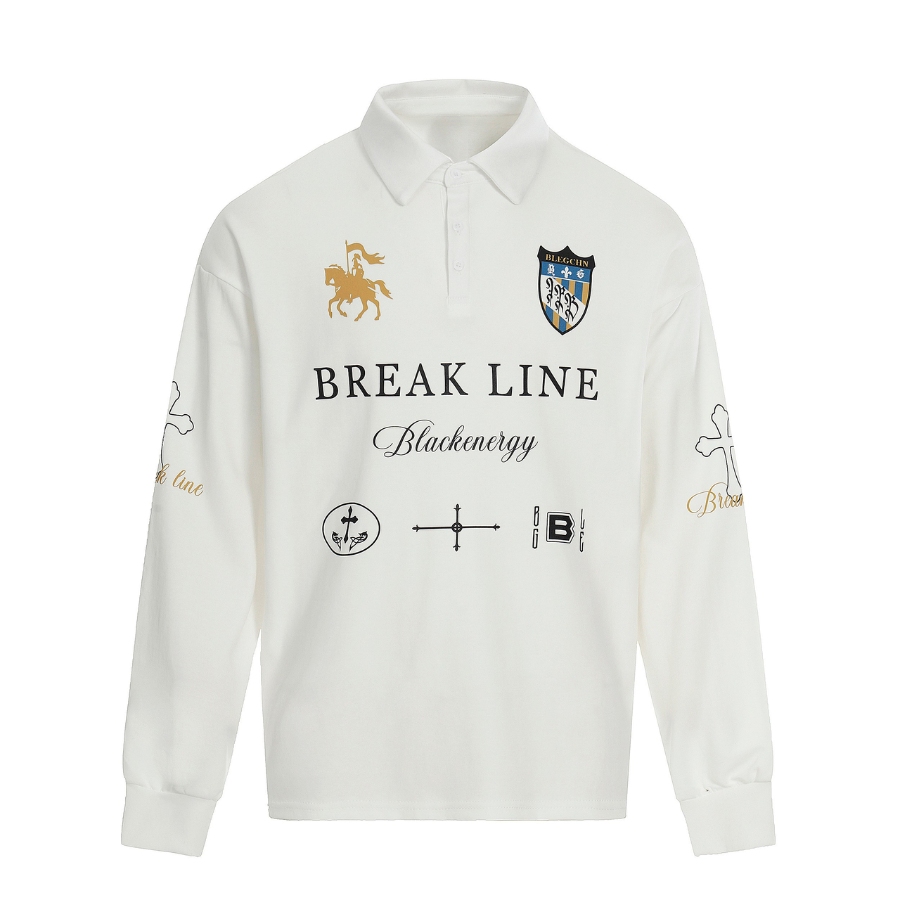 Omirad Break Line Graphic Polo