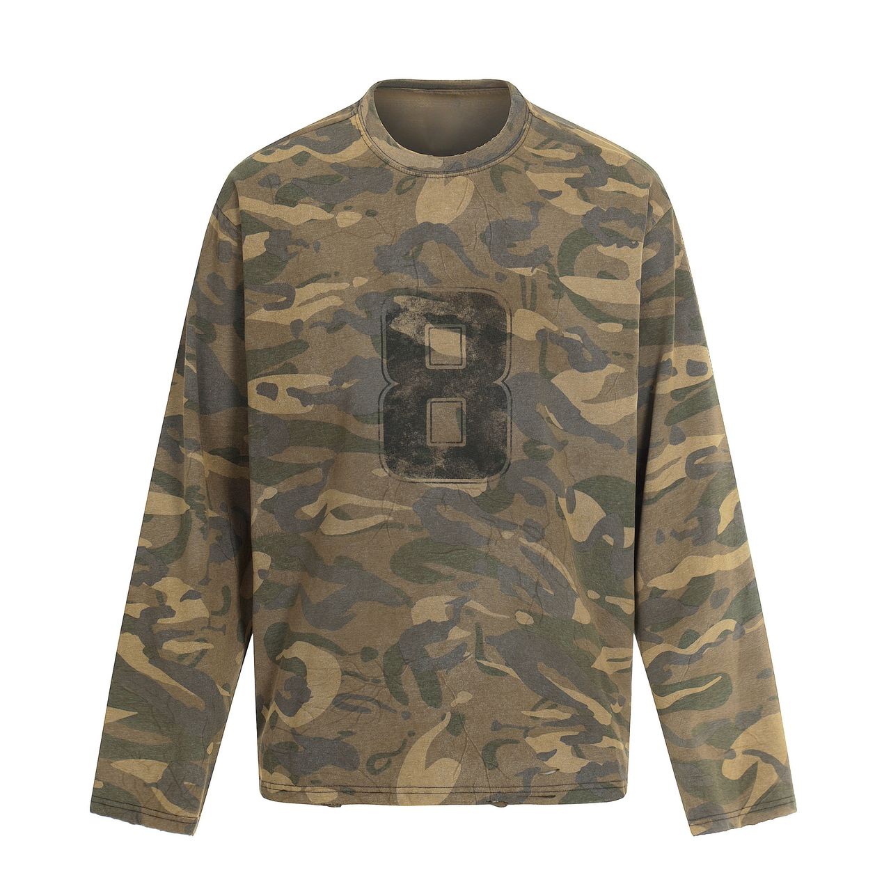 Omirad Camo Graphic Long Sleeve Tee