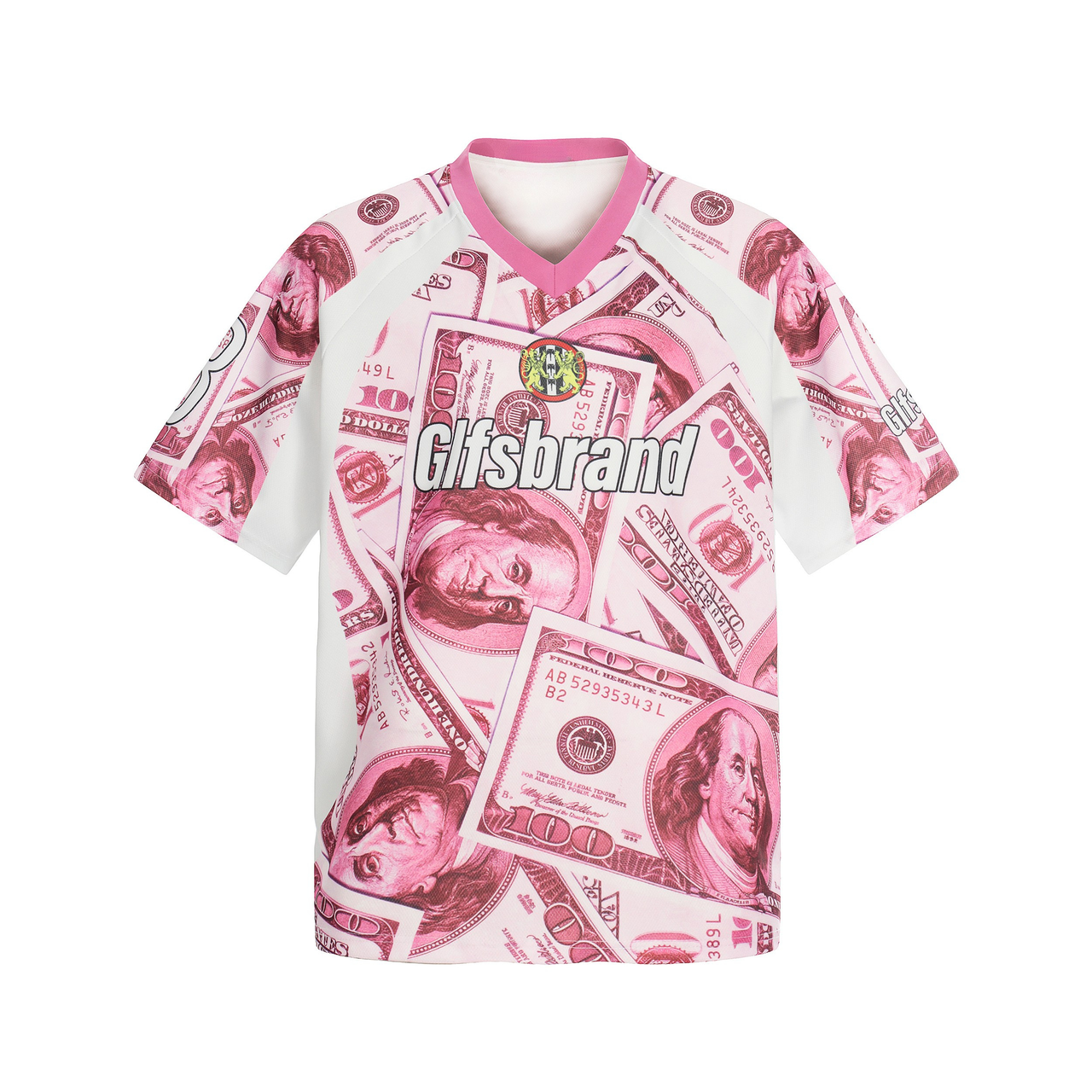 Omirad Dollar Print Mesh Jersey