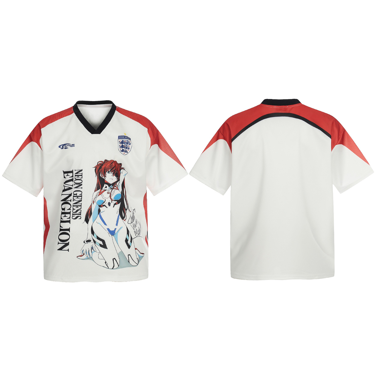 Omirad Anime Graphic Mesh Soccer Jersey
