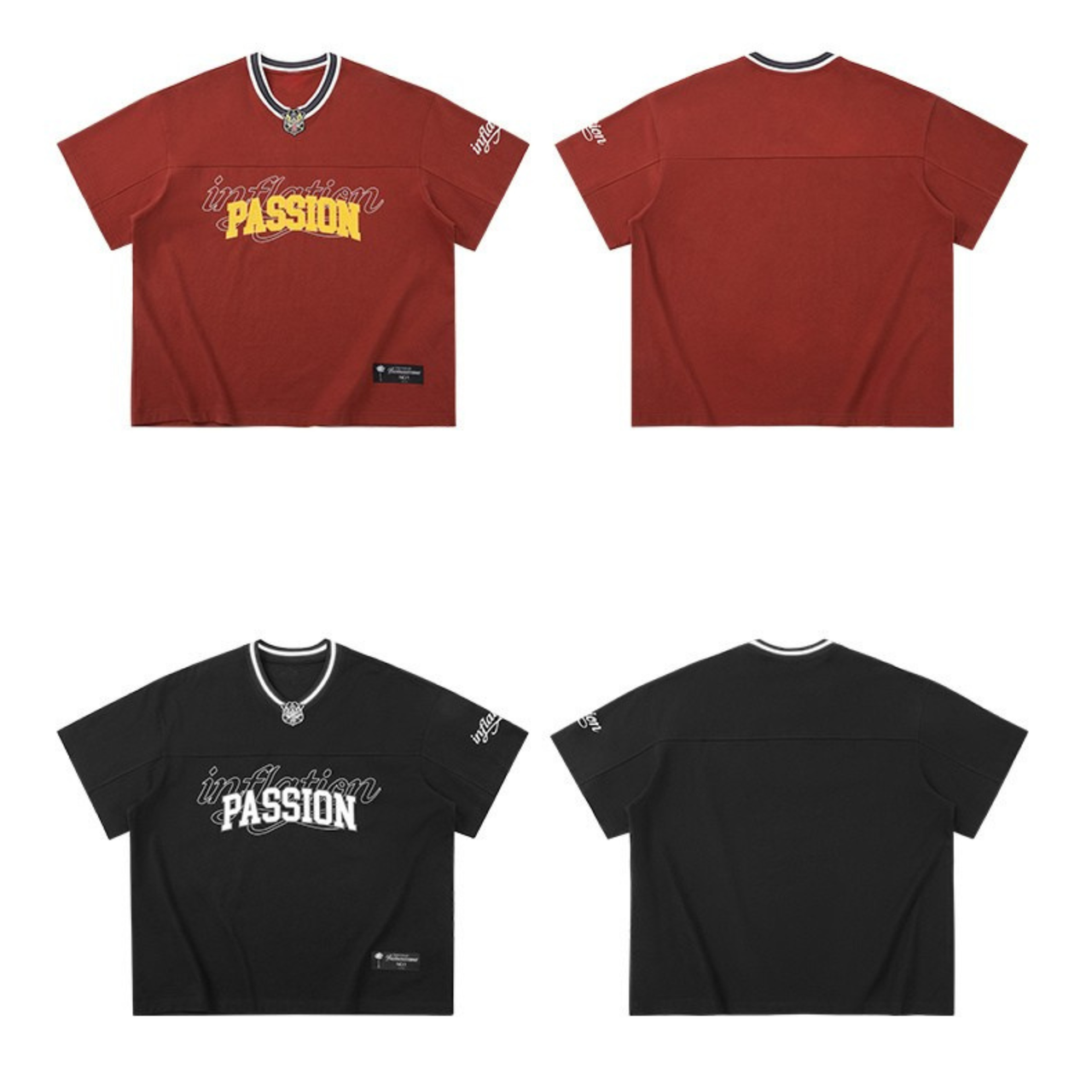 Omirad Passion Graphic V-Neck Tee