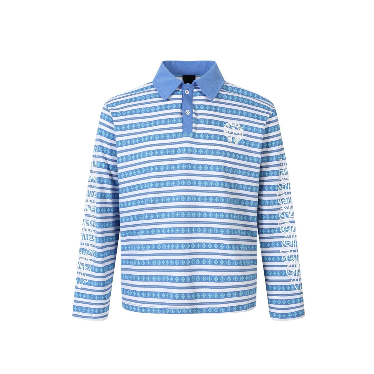Omirad Heritage Stripe Long Sleeve Polo