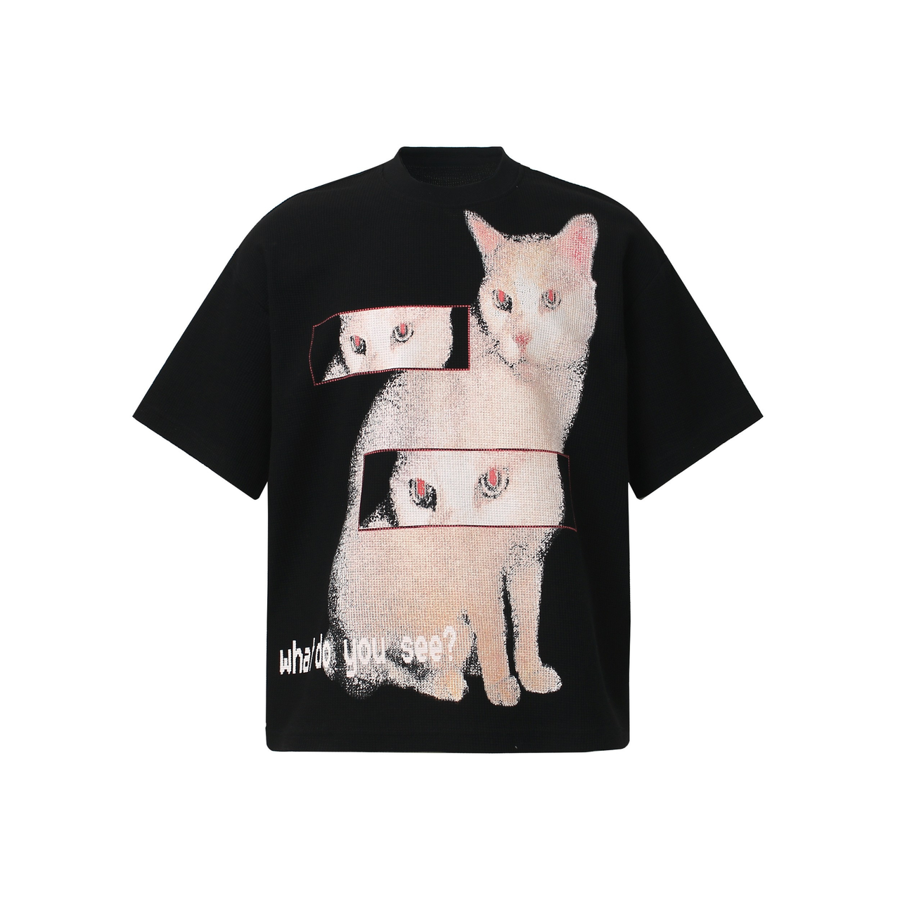 Omirad Graphic Cat Print Tee