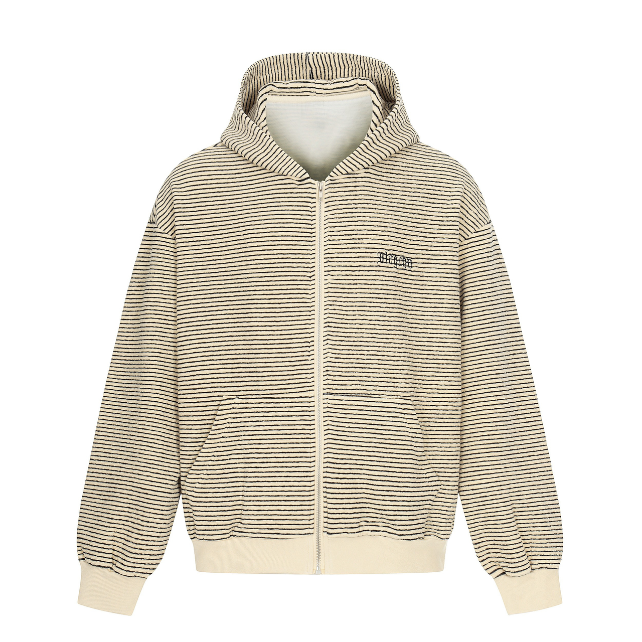 Omirad Striped Zip Hoodie