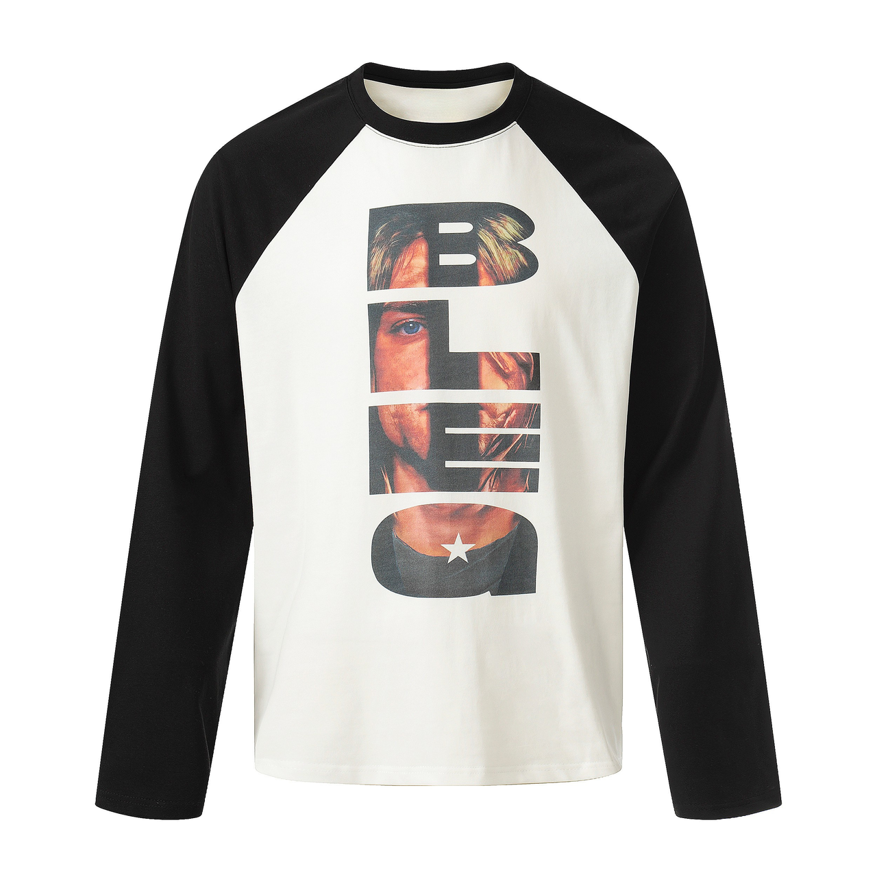 Omirad Graphic Raglan Long Sleeve Tee