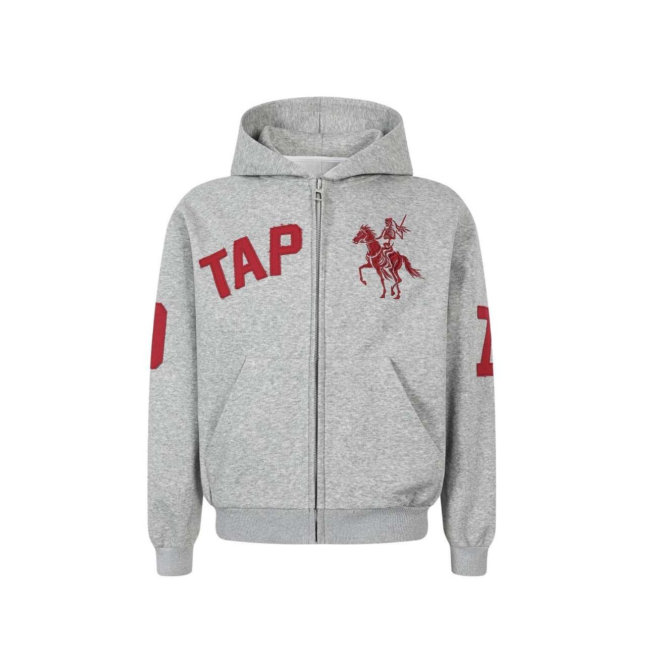 Omirad Zip-Up Graphic Hoodie
