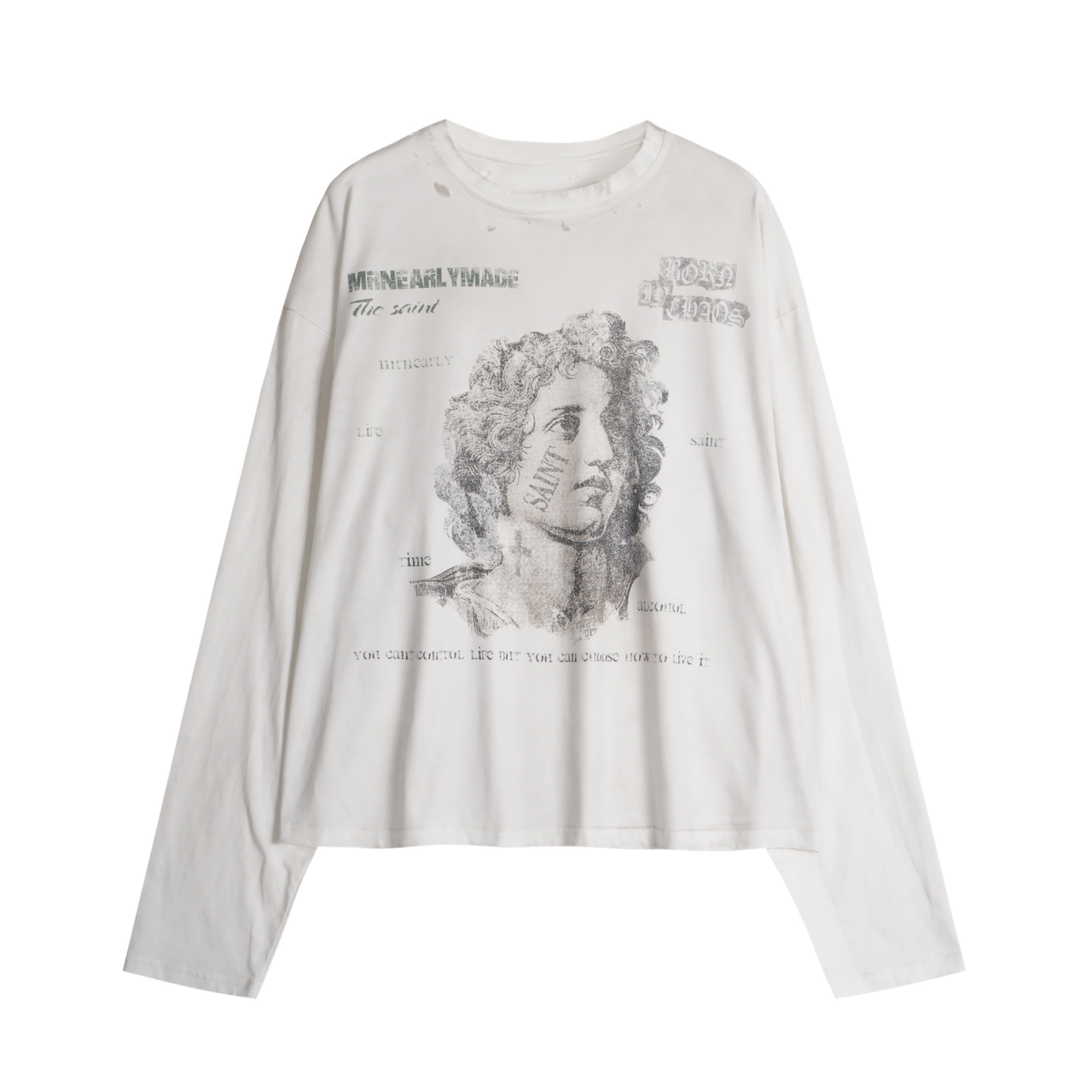 Omirad Vintage Saint Long Sleeve Tee