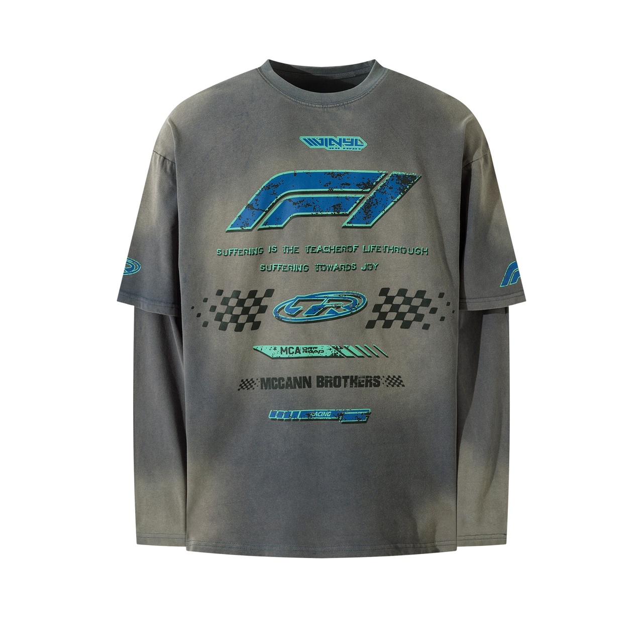 Omirad Racing Graphic Layered Tee