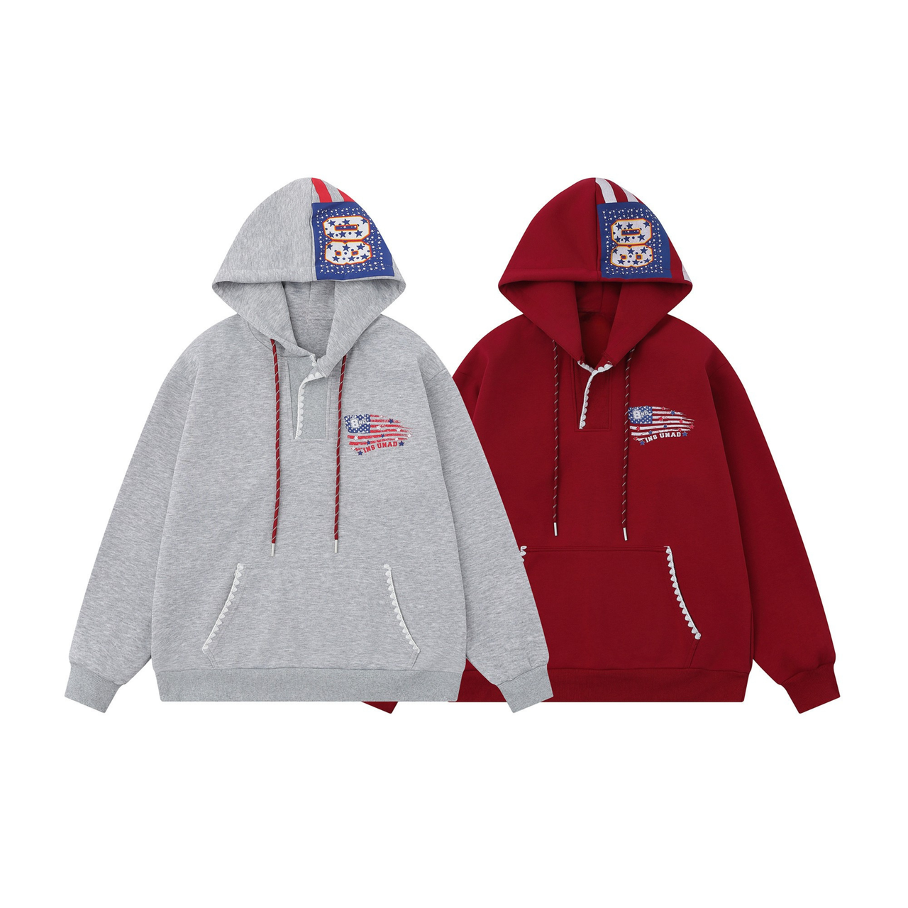 Omirad Americana Patch Hoodie