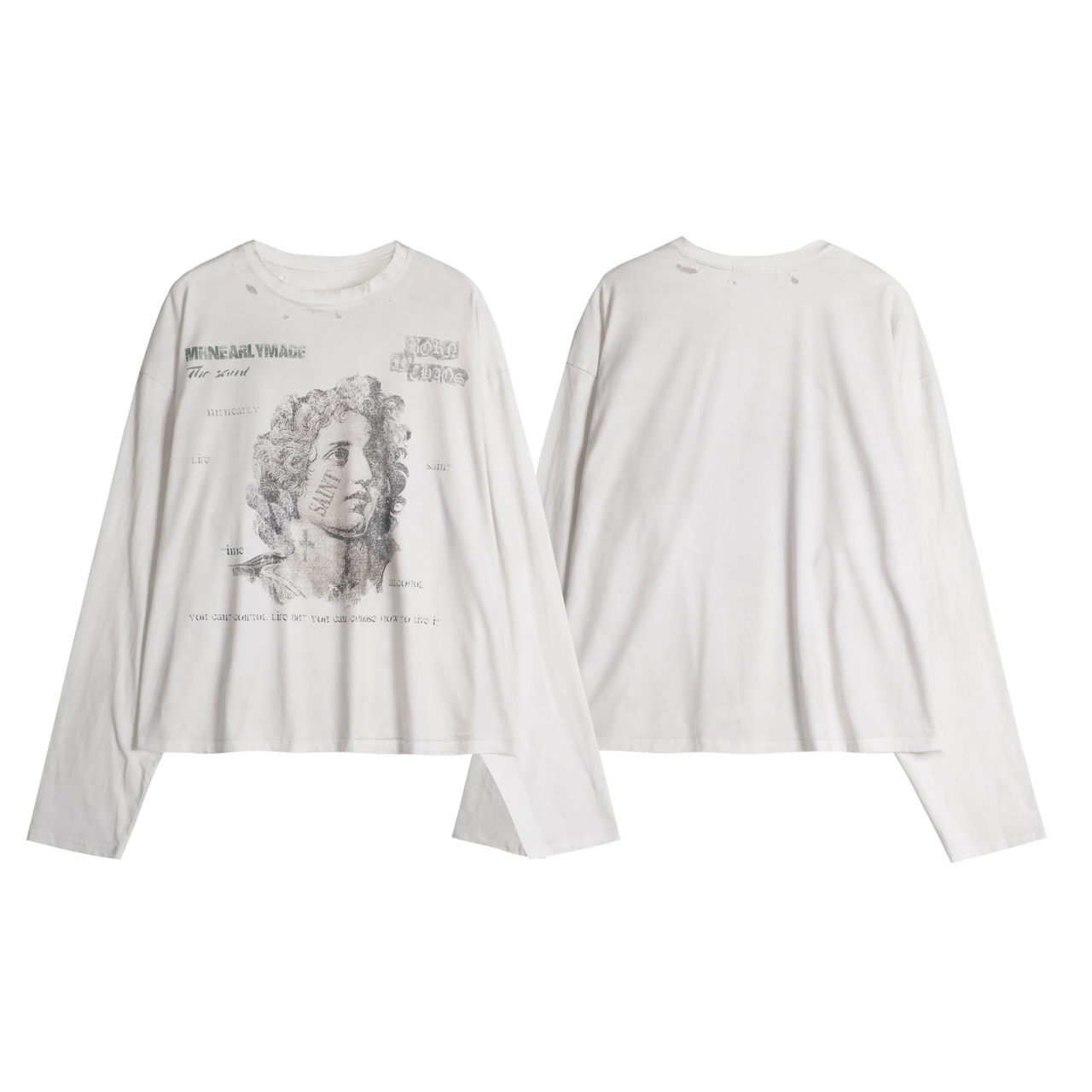 Omirad Vintage Saint Long Sleeve Tee