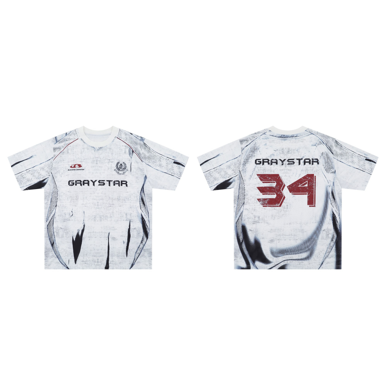 Omirad Graystar 34 Mesh Jersey Tee