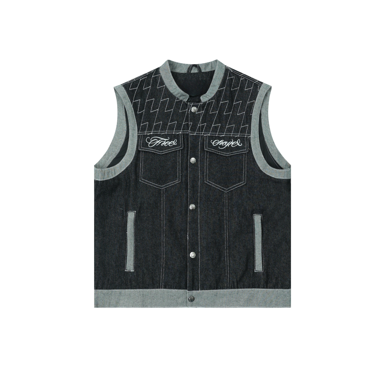 Omirad Vintage Racer Denim Vest