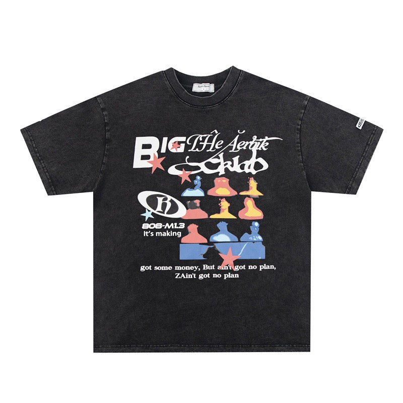 American Vintage Printed Washed Tee